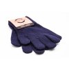 DETSKÉ RUKAVICE S VLNOU MIKK-LINE MAGIC - BLUE NIGHTS