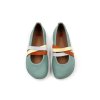 DETSKÉ BAREFOOT BALERÍNKY CAMPER TWINS SELLA TAIMU - GREEN