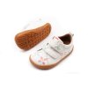 DETSKÉ BAREFOOT TOPÁNKY CAMPER FW TWINS CRISS CROSS - WHITE FOLK