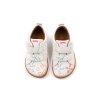 DETSKÉ BAREFOOT TOPÁNKY CAMPER FW TWINS CRISS CROSS - WHITE FOLK