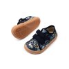 DETSKÉ BAREFOOT PLÁTENKY FRODDO CANVAS - GREY/BLUE