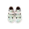 DETSKÉ BAREFOOT SANDÁLE SUPERFIT SUPERFREE - WHITE/LIGHT BLUE