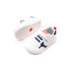 DETSKÉ BAREFOOT TENISKY BIOMECANICS RESPECTFUL SPORT - BLANCO Y INDIGO