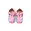DETSKÉ BAREFOOT SANDÁLKY BIOMECANICS RESPECTFUL LUREX - LILA