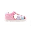 DETSKÉ BAREFOOT SANDÁLKY BIOMECANICS RESPECTFUL LUREX - LILA