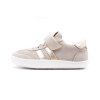 DETSKÉ KOŽENÉ TENISKY CHETTO BAREFOOT CASUAL - BEIGE GOLD
