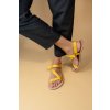 BAREFOOT SANDÁLE FRODDO FLEXY STRAPS - DARK YELLOW