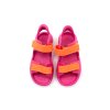 DETSKÉ GUMENÉ SANDÁLE SUPERFIT SPLASH SANDALS - PINK/ORANGE