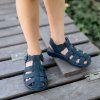 POHODLNÉ KOŽENÉ SANDÁLE PRIMIGI STRAP - BLU