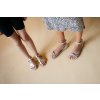 DETSKÉ BAREFOOT SANDÁLKY FLEXI NENS - NUDE