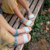 DETSKÉ BAREFOOT SANDÁLKY FLEXI NENS - MASAI BOX AGUA
