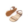 DÁMSKE BAREFOOT SANDÁLE FLEXI NENS - CAMEL TAUPE