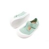 DETSKÉ BAREFOOT PLÁTENKY IGOR SHOES CANVAS PEPITO - MENTA