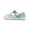 DETSKÉ BAREFOOT PLÁTENKY IGOR SHOES CANVAS PEPITO - MENTA