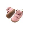DETSKÉ BAREFOOT ZIMNÉ TOPÁNKY PRIMIGI NABUK - CANYON ROSA