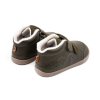 DETSKÉ ZATEPLENÉ BAREFOOT TOPÁNKY BIOMECANICS WIDER - MILITARE