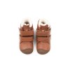 DETSKÉ BAREFOOT ZIMNÉ TOPÁNKY BUNDGAARD PETIT WINTER - COGNAC