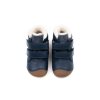 DETSKÉ BAREFOOT ZIMNÉ TOPÁNKY BUNDGAARD PETIT WINTER - NAVY