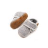 DETSKÉ BAREFOOT VLNENÉ PAPUČKY ENFANT - GREY MELANGE