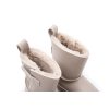 DETSKÉ ZIMNÉ BAREFOOT TOPÁNKY MURIS SIBERIA MINI - WARM TAUPE