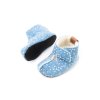 DETSKÉ BAREFOOT VLNENÉ PAPUČE OMA KING KAKU -BLUE DOTS