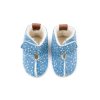 DETSKÉ BAREFOOT VLNENÉ PAPUČE OMA KING KAKU -BLUE DOTS