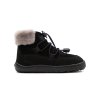 DETSKÉ BAREFOOT TOPÁNKY FRODDO UP FURRY - BLACK