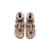 DETSKÉ BAREFOOT TOPÁNKY FRODDO UP FURRY - BEIGE