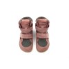 DETSKÉ BAREFOOT ZIMNÉ TOPÁNKY FRODDO TEX WINTER - GREY/PINK