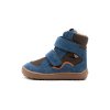 DETSKÉ BAREFOOT ZIMNÉ TOPÁNKY FRODDO TEX WINTER - DENIM