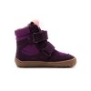 DETSKÉ BAREFOOT ZIMNÉ TOPÁNKY FRODDO TEX WINTER - PURPLE