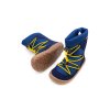 DETSKÉ BAREFOOT SNEHULE FRODDO TEX TRACK WOOL - BLUE