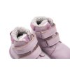 DETSKÉ BAREFOOT ZIMNÉ TOPÁNKY PROTETIKA - BEKA LILA TEX