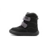 DETSKÉ BAREFOOT ZIMNÉ TOPÁNKY PROTETIKA - NUT BLACK TEX