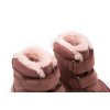 DETSKÉ BAREFOOT ZIMNÉ TOPÁNKY PROTETIKA - LORA OLD PINK TEX