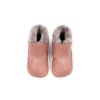 DETSKÉ BAREFOOT ZIMNÉ TOPÁNKY FRODDO FURRY WALKERS - DARK PINK