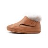 DETSKÉ BAREFOOT ZIMNÉ TOPÁNKY FRODDO FURRY WALKERS - COGNAC