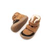 DETSKÉ BAREFOOT ZIMNÉ TOPÁNKY S VLNOU JONAP JERRY SLIM - ŠKORICOVÉ