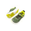DETSKÉ BAREFOOT TENISKY GEOX FOOT RUN - MILITARY/LIME