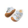 DETSKÉ BAREFOOT SANDÁLKY BUNDGAARD PETIT SUMMER FLOWER - SKY