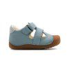 DETSKÉ BAREFOOT SANDÁLKY BUNDGAARD PETIT SUMMER - TEAL STONE