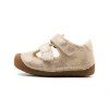 DETSKÉ BAREFOOT SANDÁLKY BUNDGAARD PETIT SUMMER - IVORY GOLD
