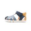 DETSKÉ BAREFOOT SANDÁLKY GEOX STEPPIEUP - NAVY/YELLOW