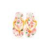 HAVAIANAS KIDS ŽABKY FLORES - PINK/CONFETI