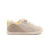 DETSKÉ BAREFOOT TENISKY BIOMECANICS PIQUE - BEIGE Y AMARILLO