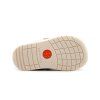 DETSKÉ BAREFOOT TENISKY BIOMECANICS PIQUE - BEIGE Y AMARILLO