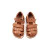 DETSKÉ BAREFOOT SANDÁLE FRODDO FLEXY F - COGNAC