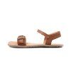 BAREFOOT SANDÁLE FRODDO FLEXY BUCKLE VIBRAM - COGNAC