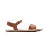 BAREFOOT SANDÁLE FRODDO FLEXY BUCKLE VIBRAM - COGNAC