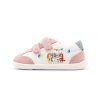 DETSKÉ BAREFOOT TENISKY GARVALÍN PIQUE - BLUEY BLANCO ROSA